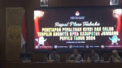 Penetapan Perolehan Kursi DPRD Jombang dan 50 Calon Terpilih Pada Pemilu 2024